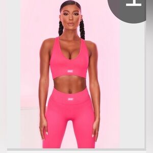 Be the Best - Crop Top in Hot Pink